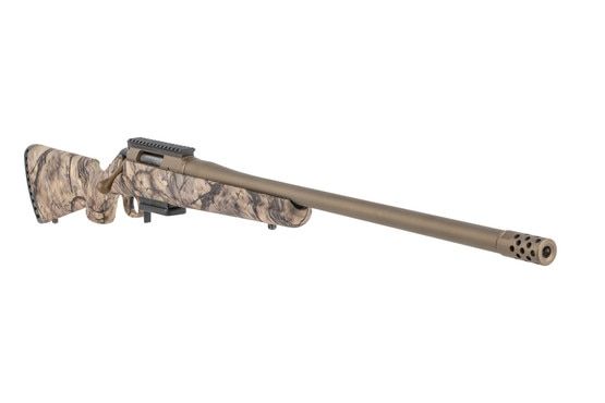 Ruger American 6.5 creedmoor rifle features a 22 inch barrel